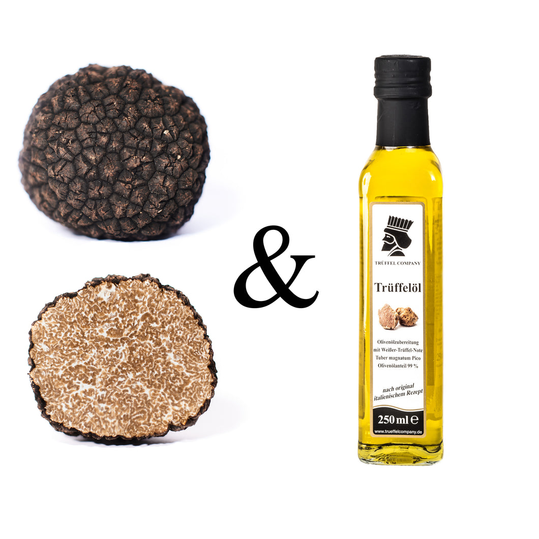 Vorteilsset-(Herbsttrüffel 40g & Trüffelöl)
